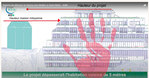 Hauteur projet des Nielles