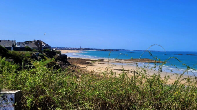 vue de la falaise des Nielles
