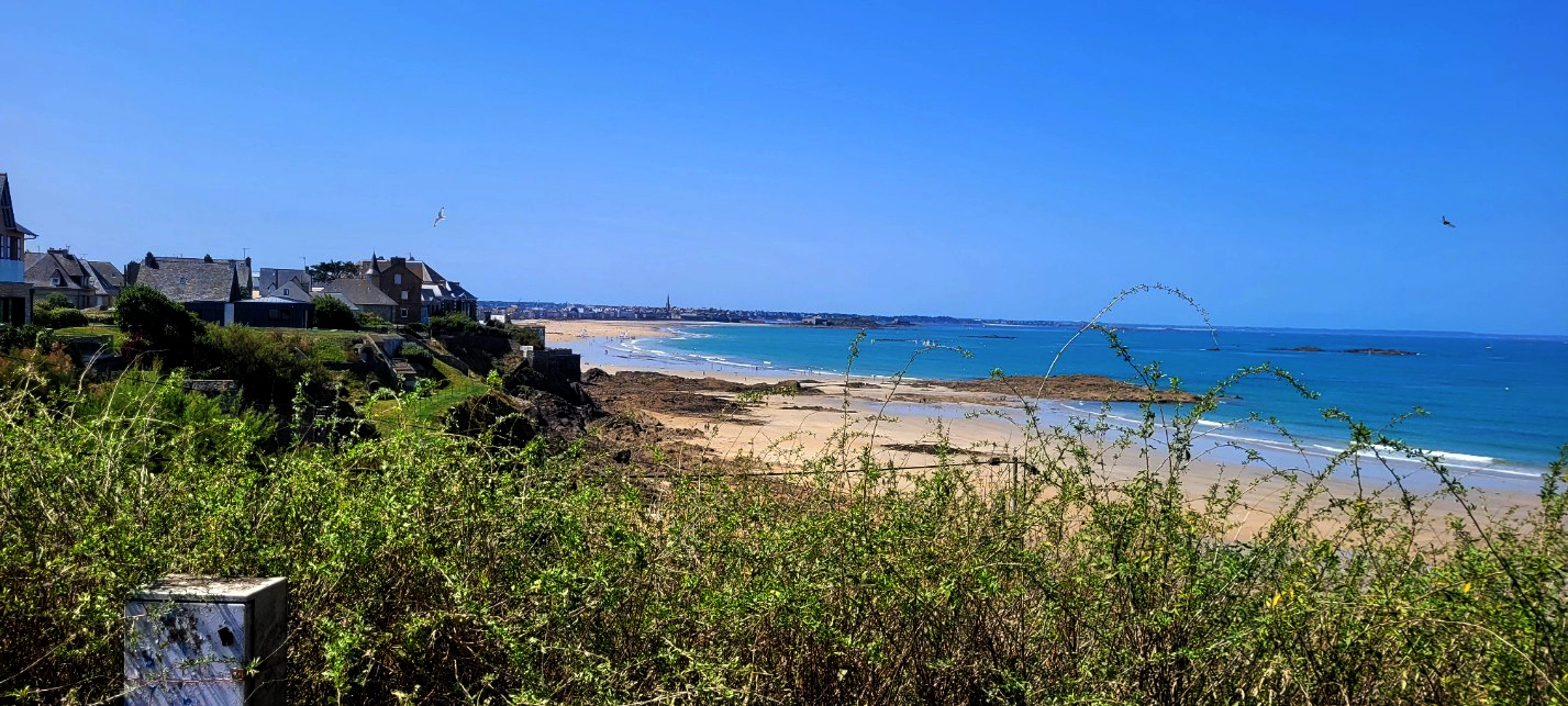 vue de la falaise des Nielles